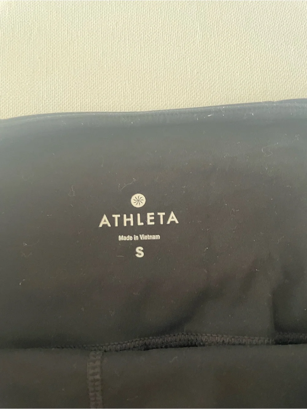 Athleta Blossom Intuition Floral Black 7/8 Leggings Size S